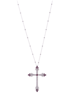 Collier Agios Femme in Argent Zirconia AGI293/C-ZR - AGI293/C-ZR